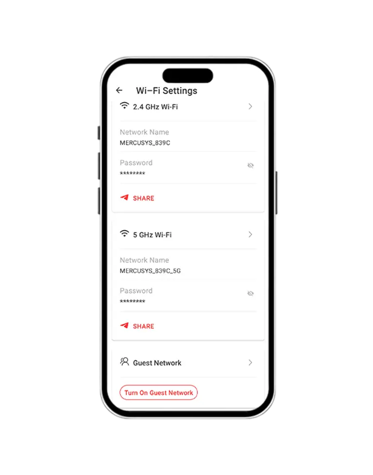 Mercusys Application router