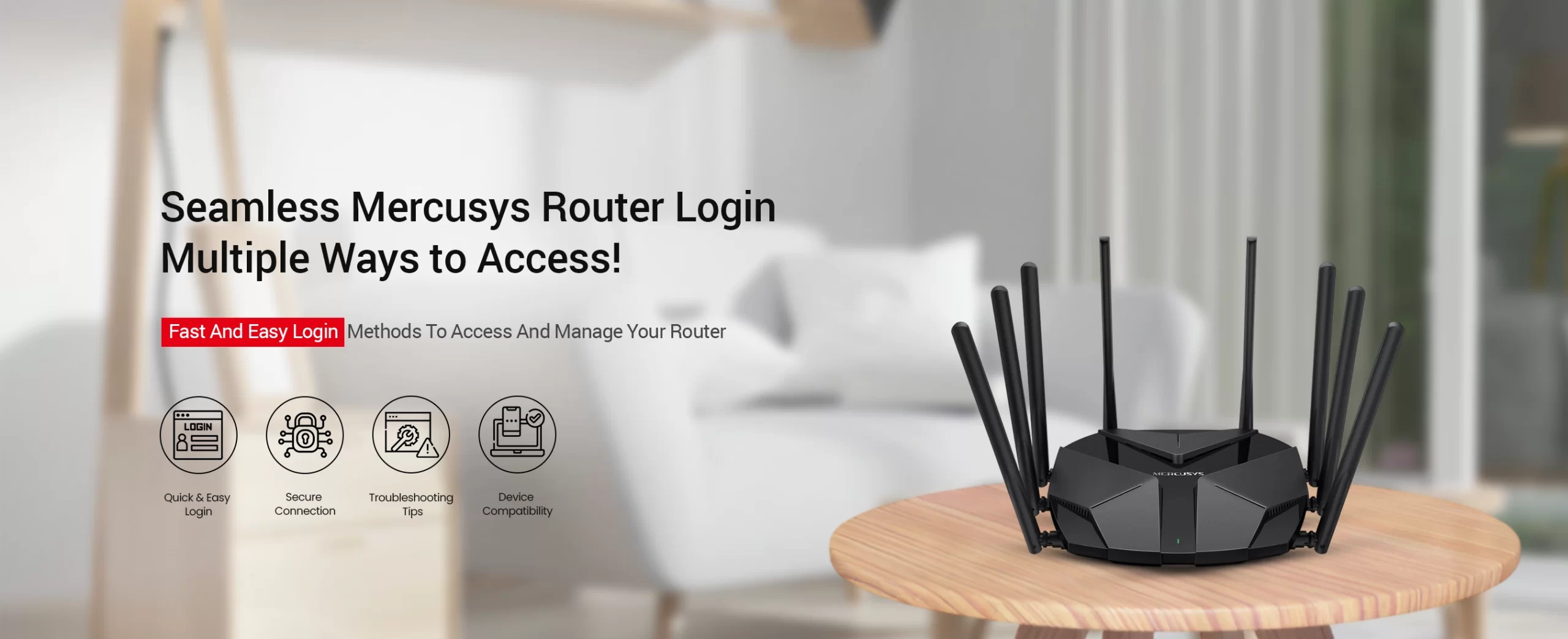 Mercusys router banner