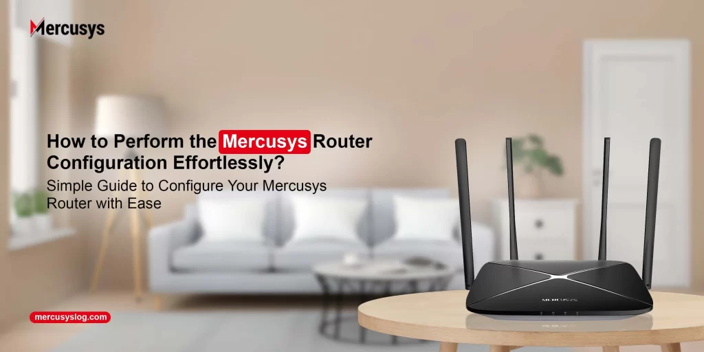 Mercusys Router Configuration